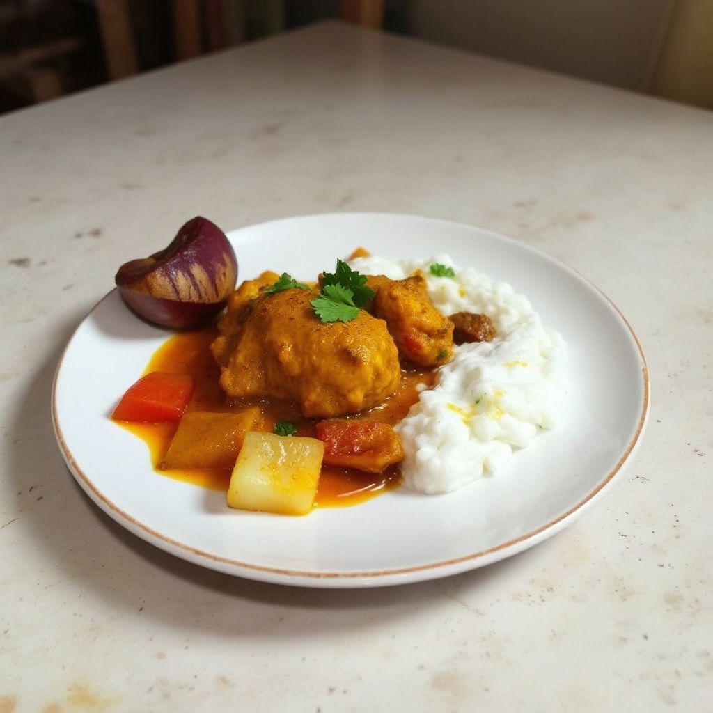 Kenyan Spiced Chicken Curry