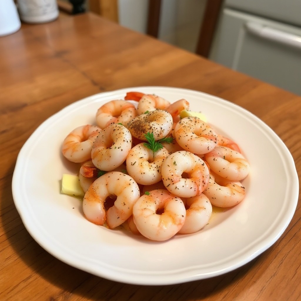 Zesty Knoblauch-Limetten-Garnelen-Delight