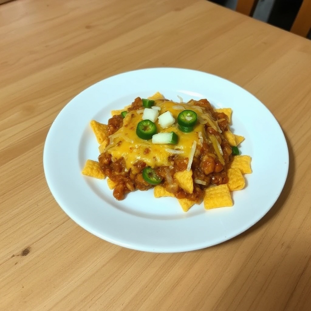 Käse-Frito-Chili-Auflauf