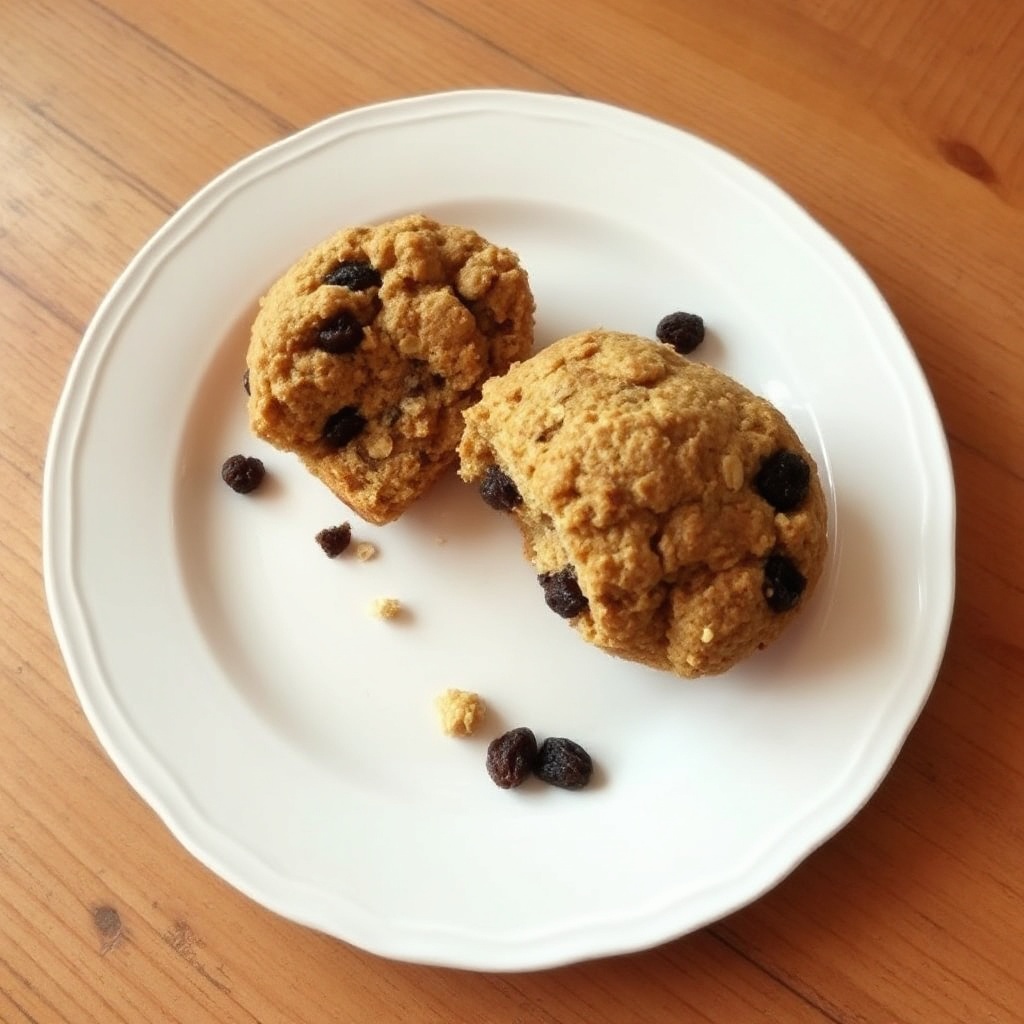 Zimt-Rosinen-Hafer-Muffins