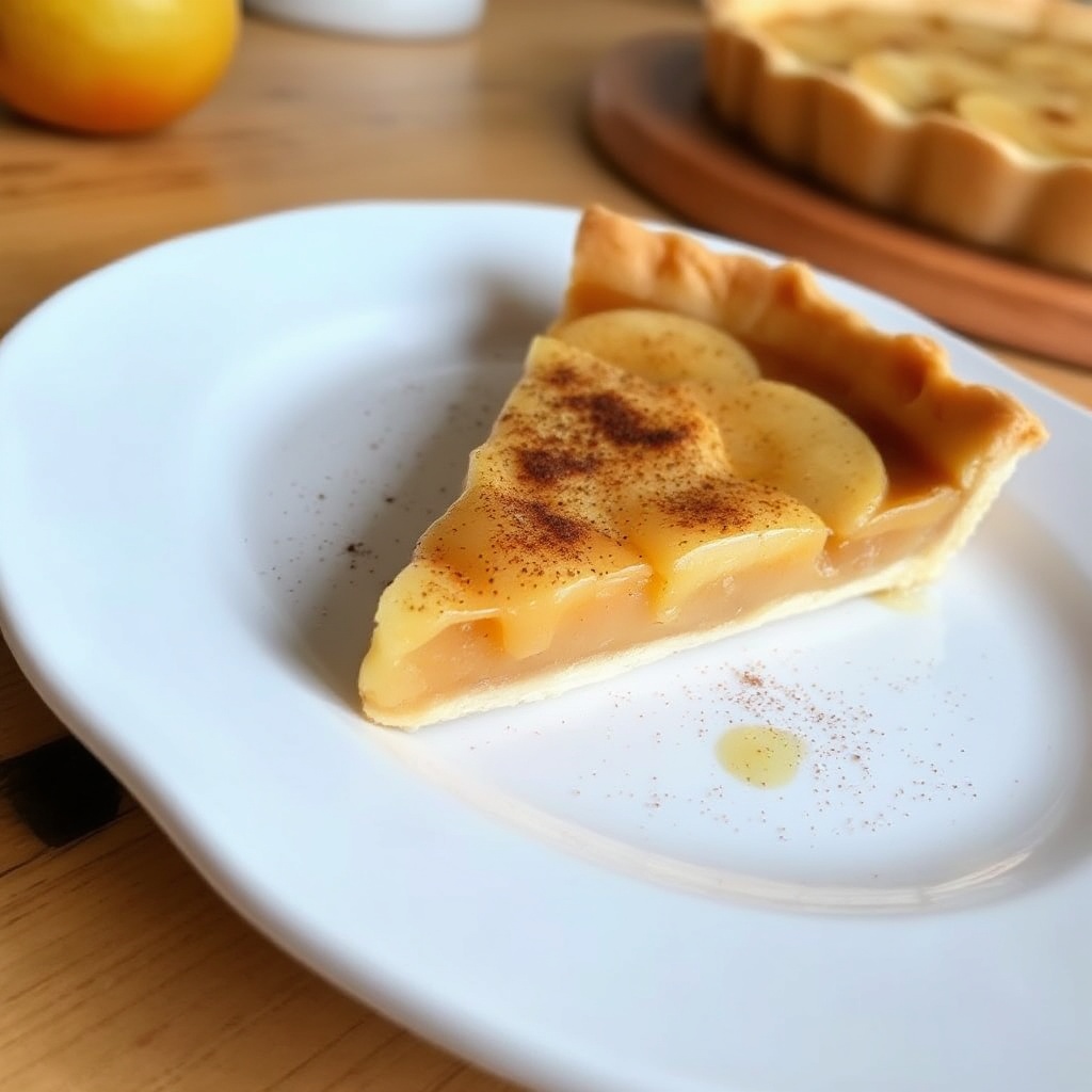 Spiced Applesauce Tart