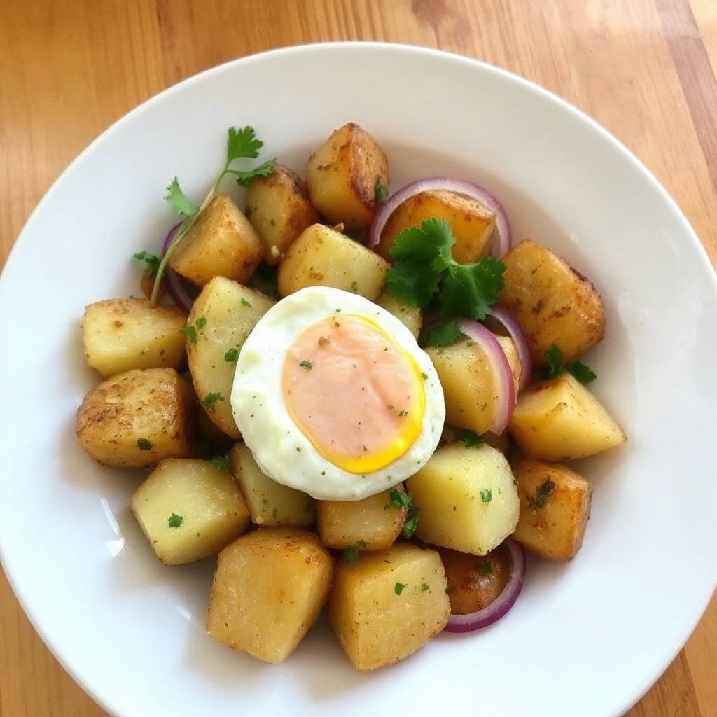 Insalata di Patate Arrostite alle Erbe