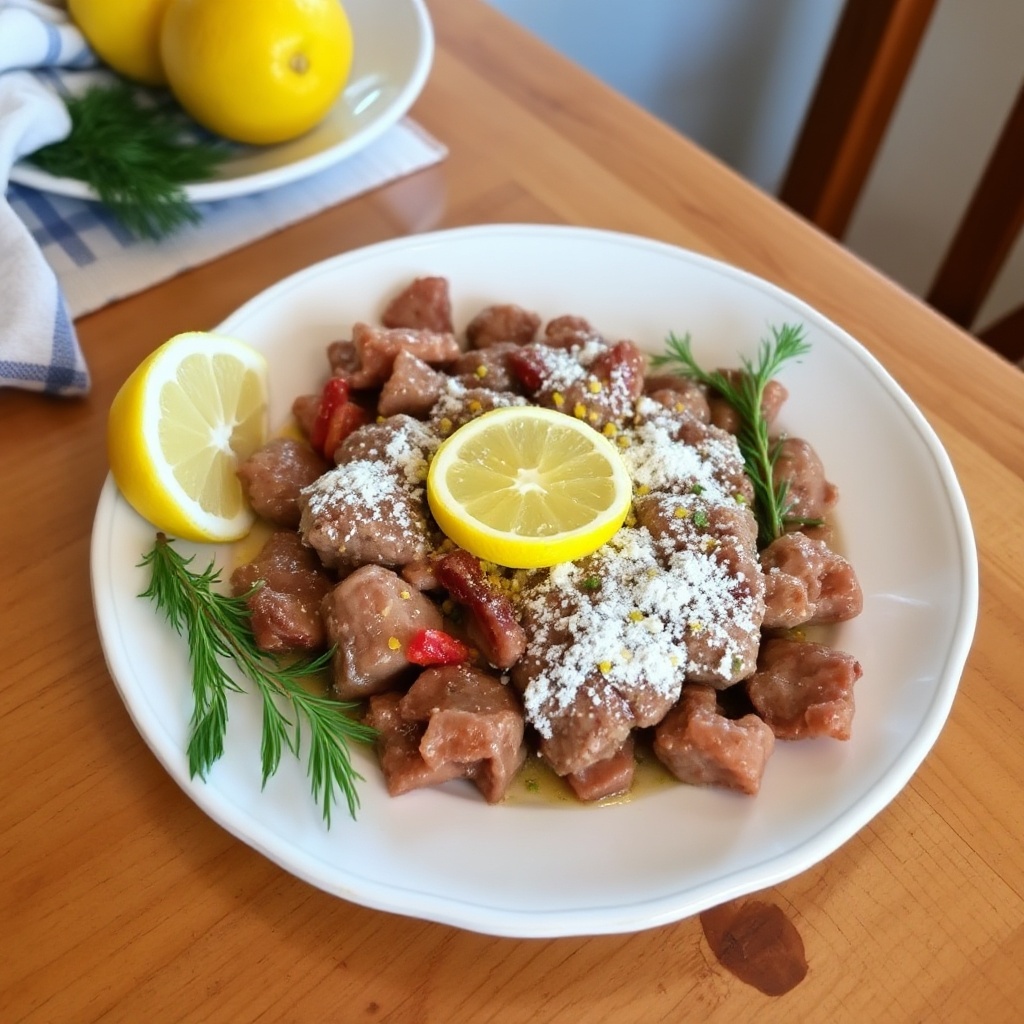 Delizia di Fegato al Limone