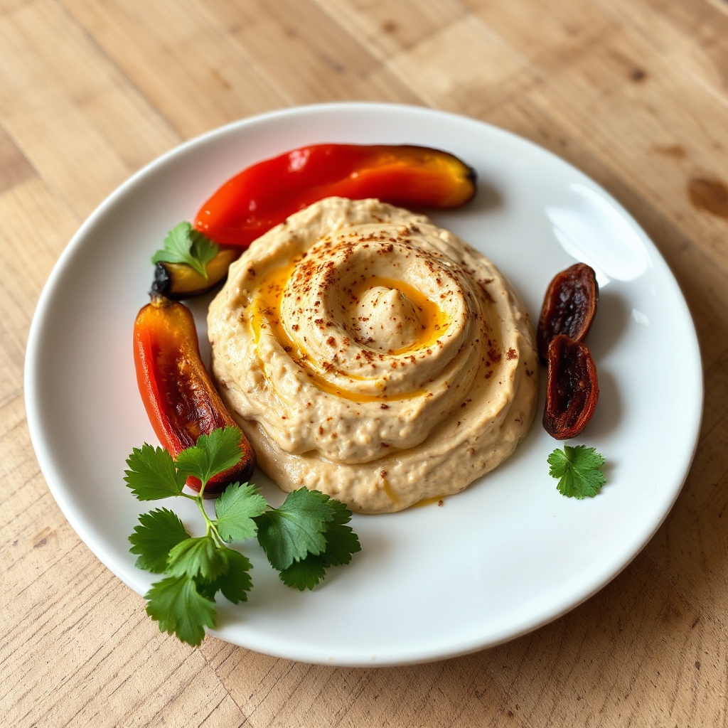 Dip di Melanzane e Peperoni Arrosto