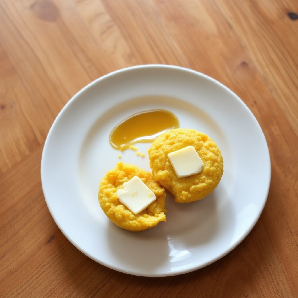 Glutenfreie Honig-Mais-Muffins