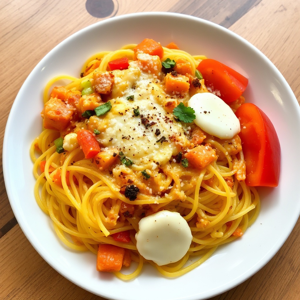 Sformato di Spaghetti Squash con Formaggio
