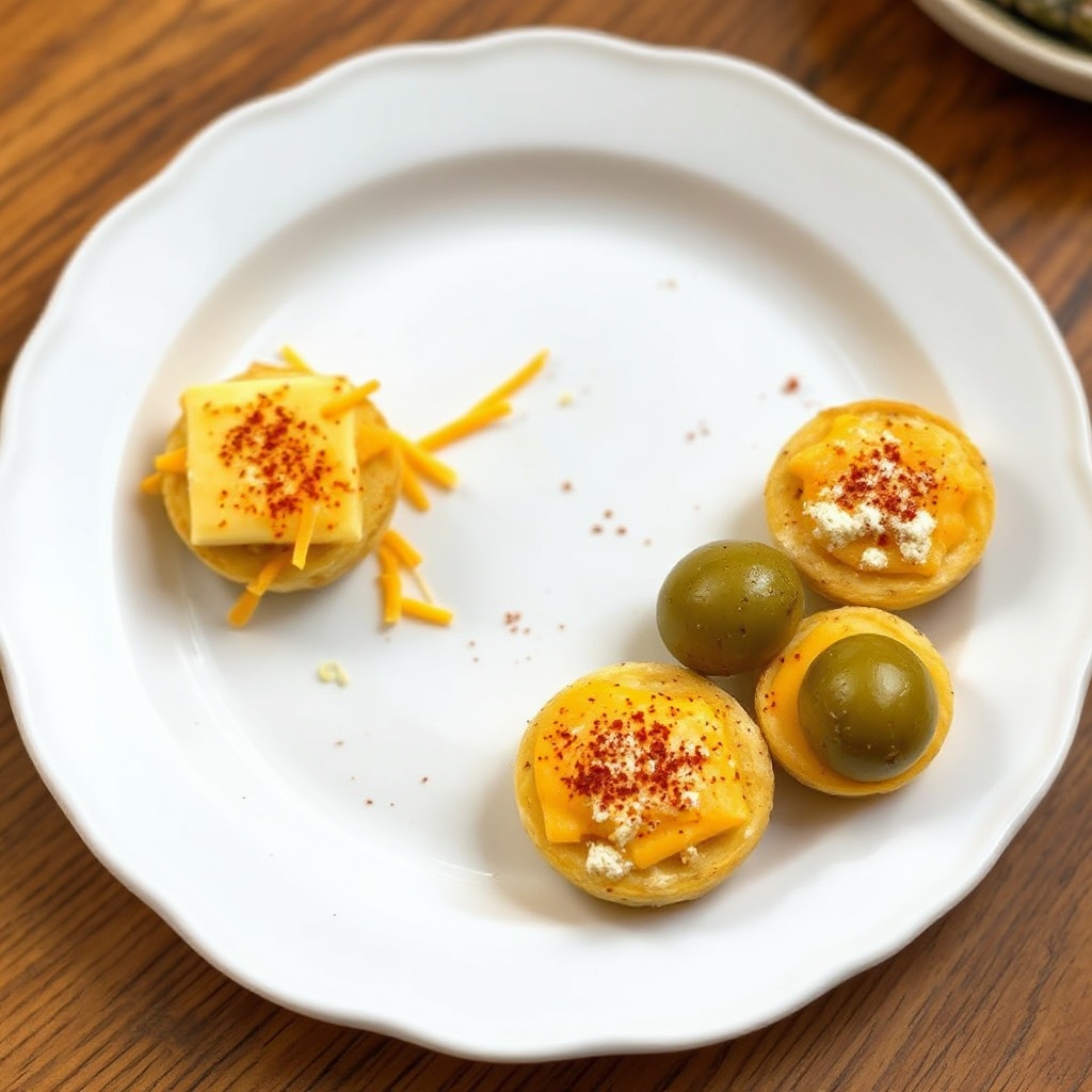 Bocconcini di Olive e Cheddar