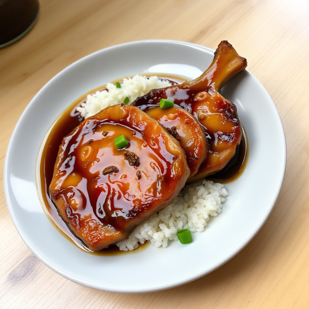 Honey Soy Glazed Pork Chops