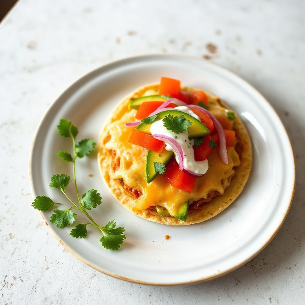 Käse-Avocado-Tortilla-Melts