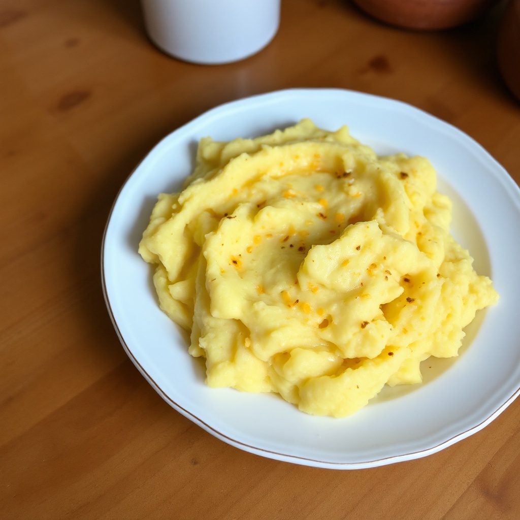 Purè di Patate Piccanti al Cheddar