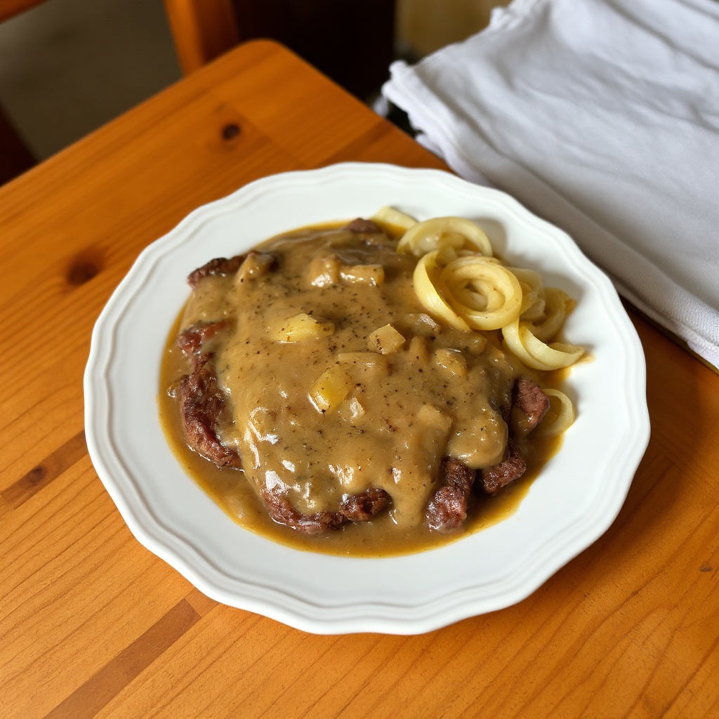 Bistecca alla Southern con Salsa di Cipolle