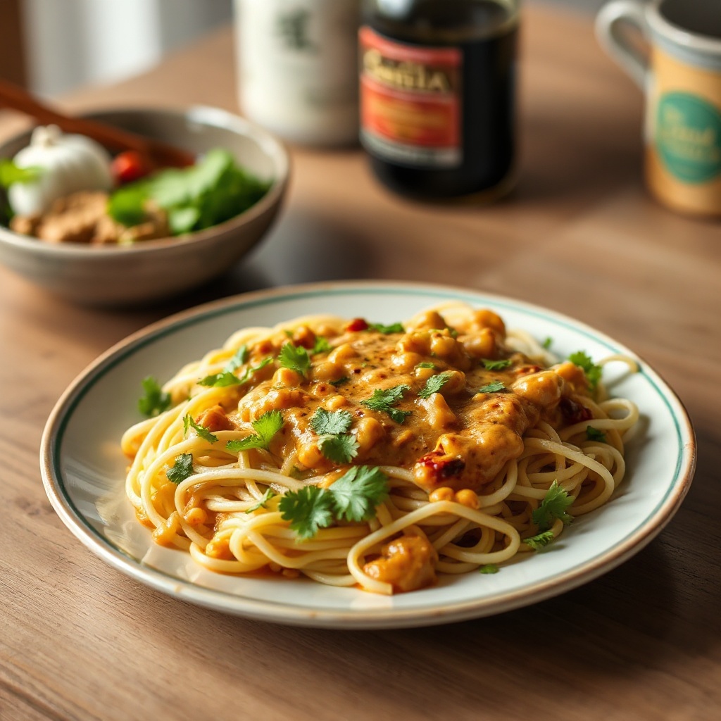 Spicy Peanut Cilantro Sauce