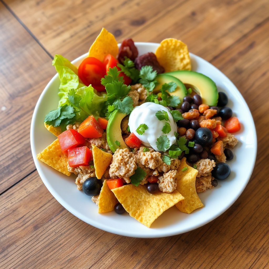 Insalata di Taco di Tacchino Piccante