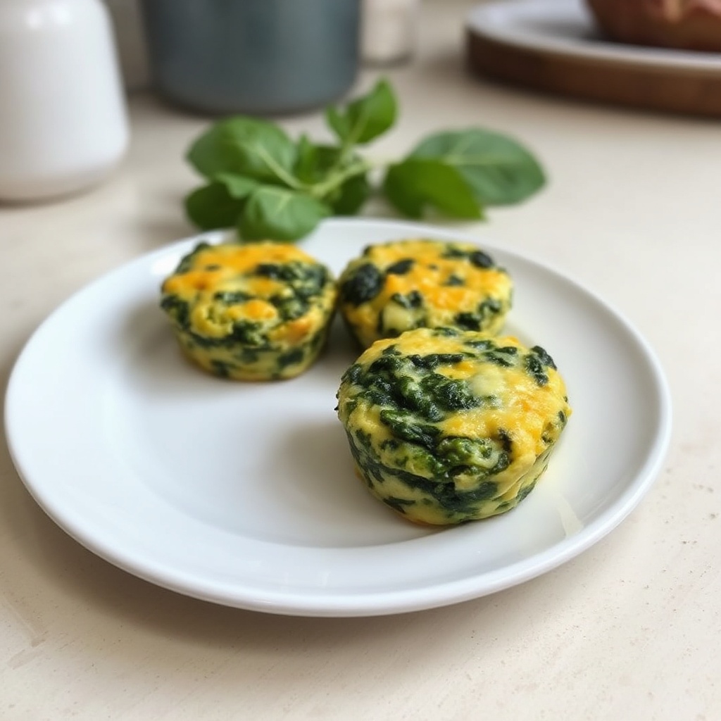 Cheesy Spinach Bites