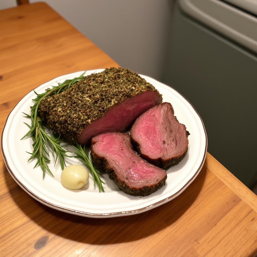 Kräuterkruste Rinderbraten