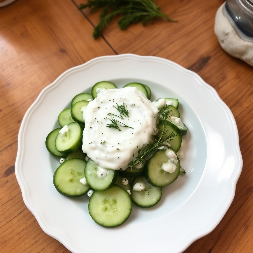 Creamy Cucumber Dill Sauce