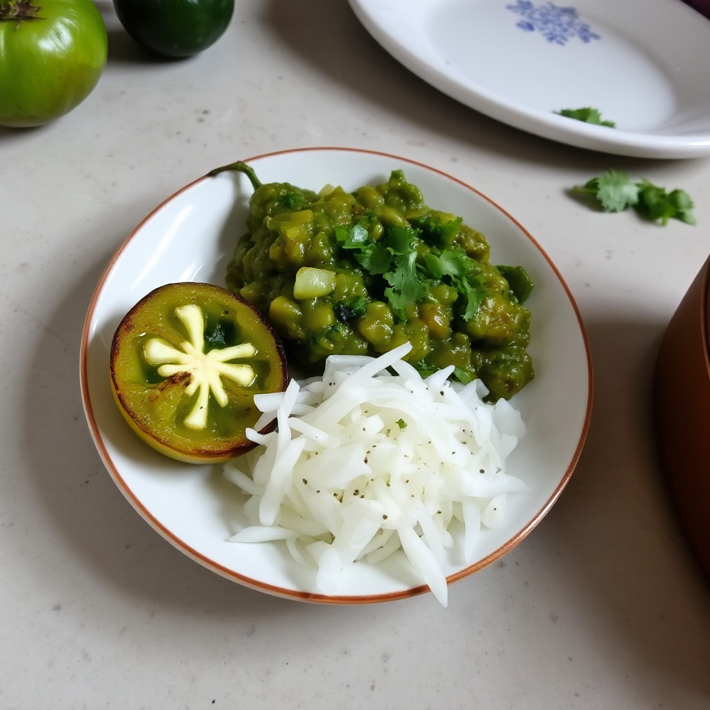 Roasted Tomatillo Salsa Verde