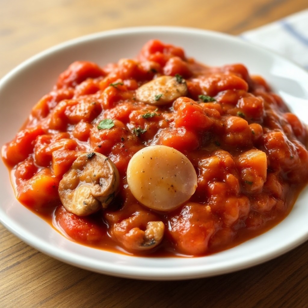 Sugo di Pomodoro Ricco in Pentola Lenta