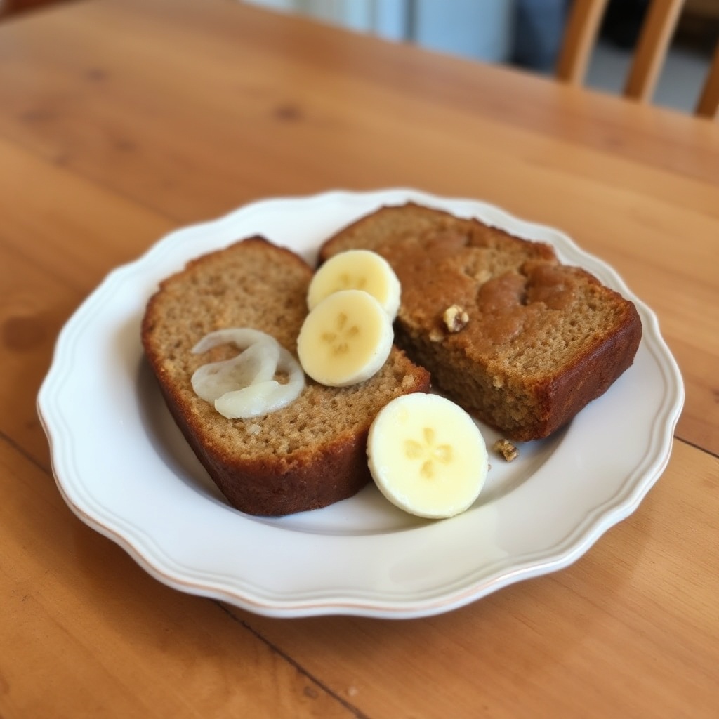 Plumcake Umido con Banane e Noci
