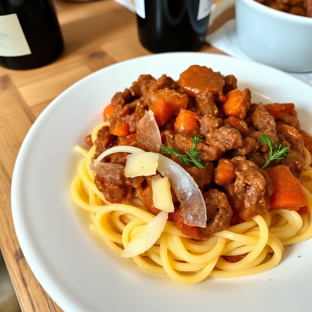 Herzhafter Rinderragout