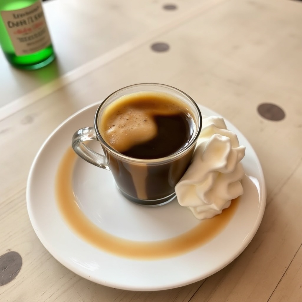 Creamy Vanilla Irish Coffee