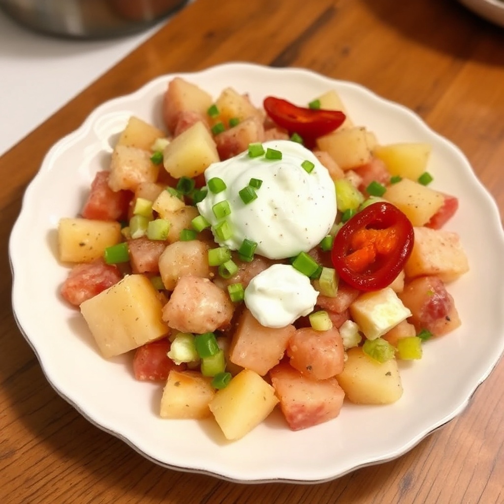 Zesty Red Potato Salad with a Tangy Twist
