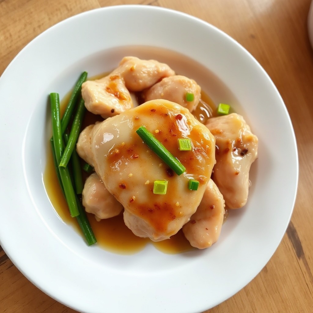 Säuerliches Zitronenhühnchen mit asiatischer Zitrusglasur