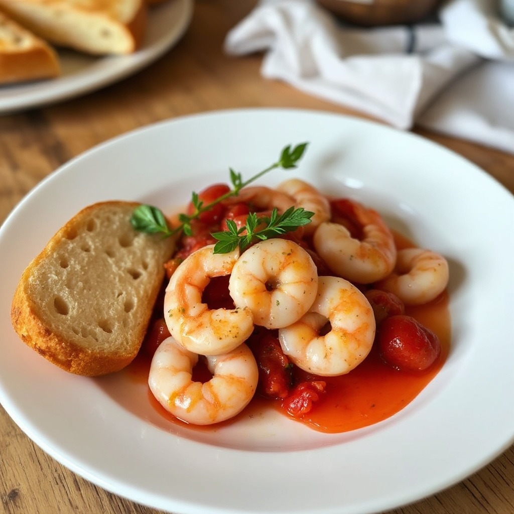 Zesty Raspberry Shrimp Delight