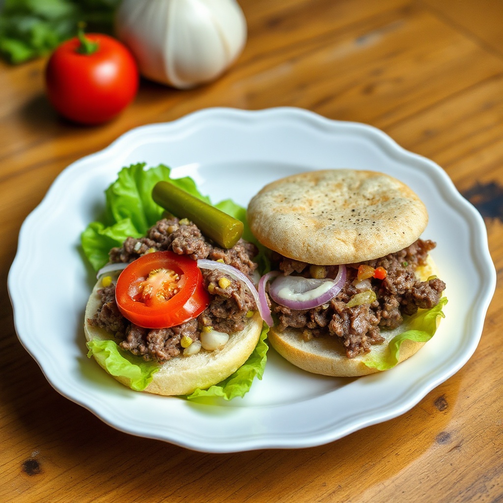 Panini di Insalata di Manzo Salato