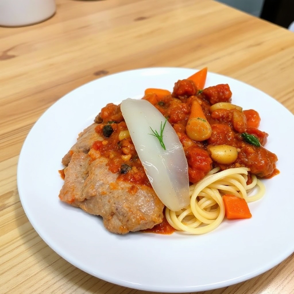 Savory Pork Ragu with a Twist