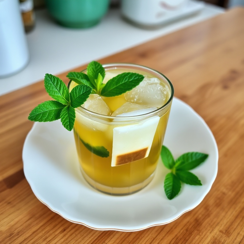 Tè Freddo Tropicale alla Menta