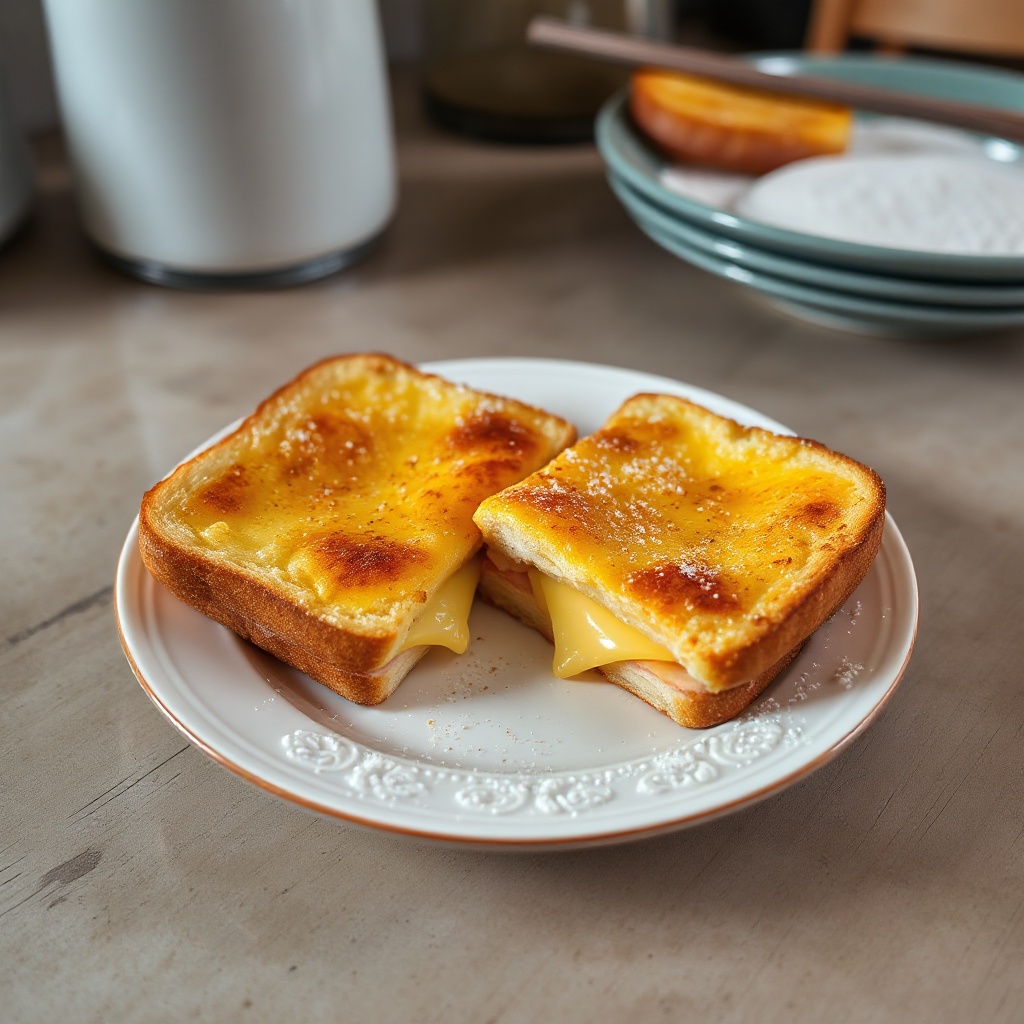 Golden Baked Ham and Cheese Sandwiches