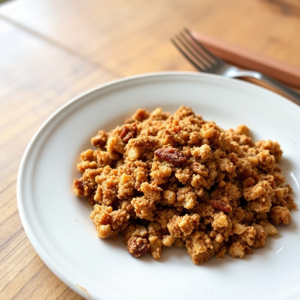 Savory Walnut Crumble
