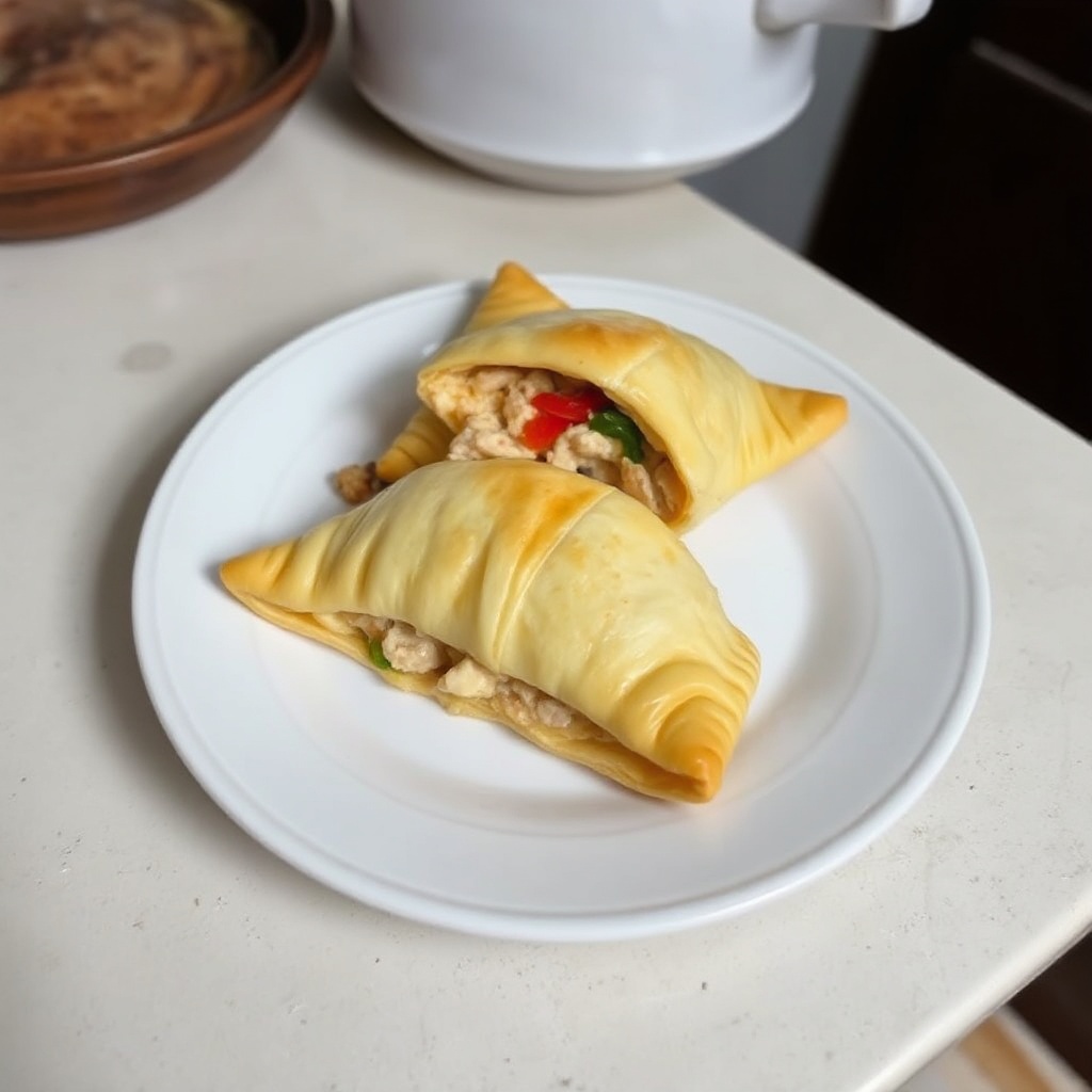 Savory Chicken Pastry Pockets