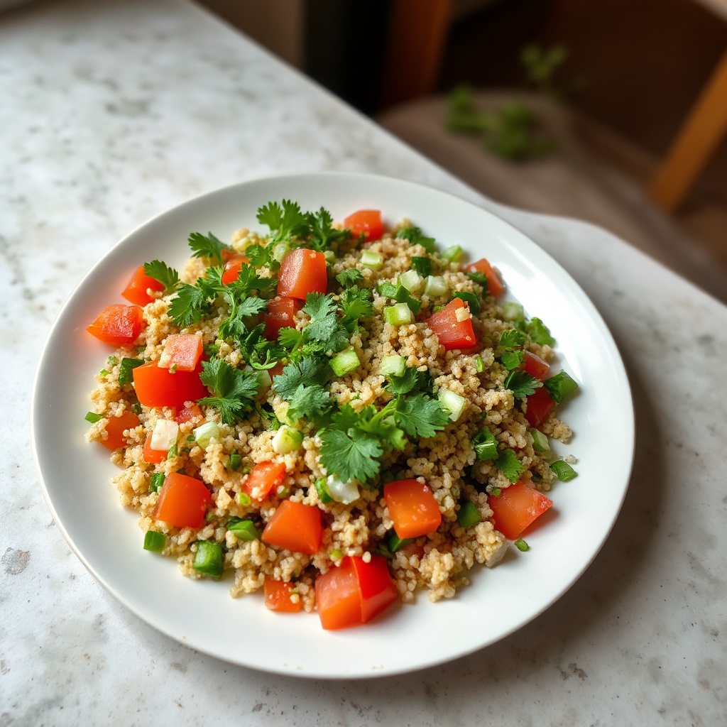 Tabbouleh alle Erbe Mediterranee