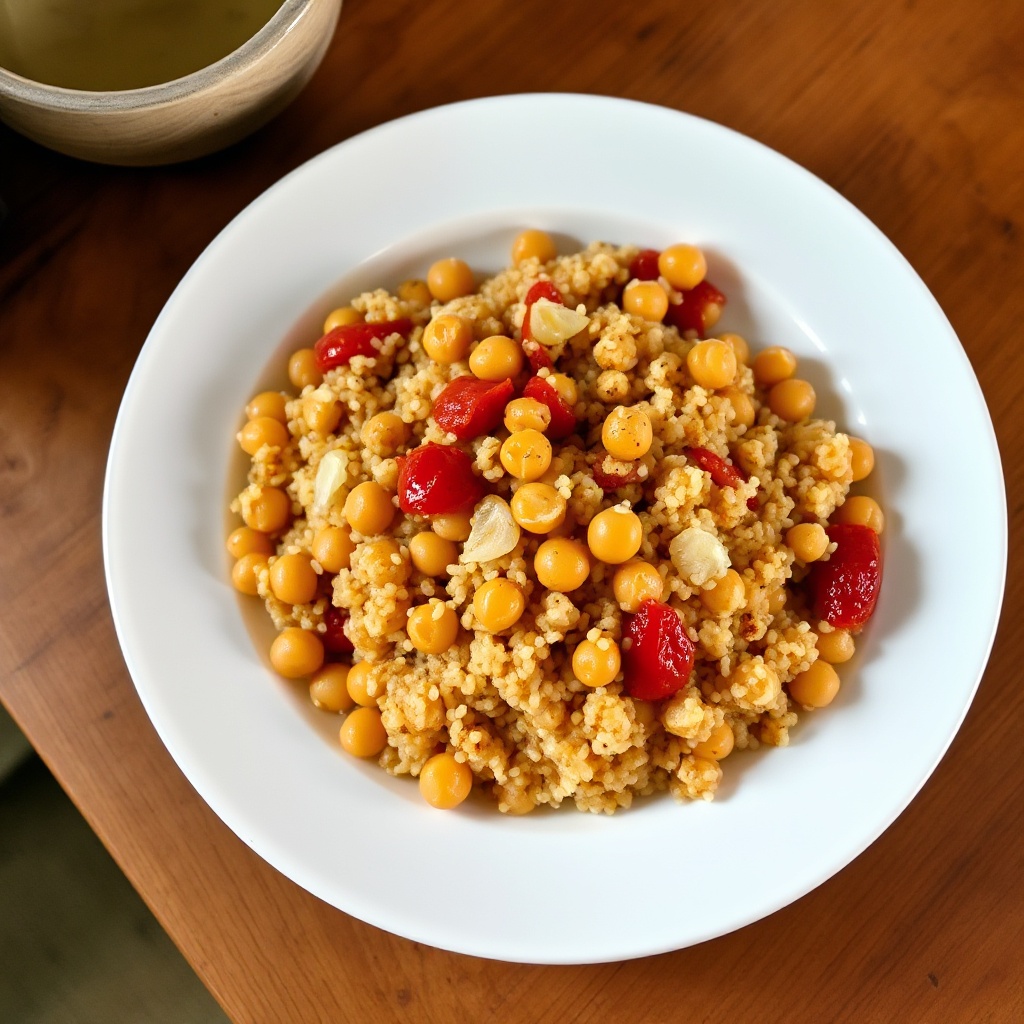 Herzhafter Kichererbsen-Quinoa-Genuss