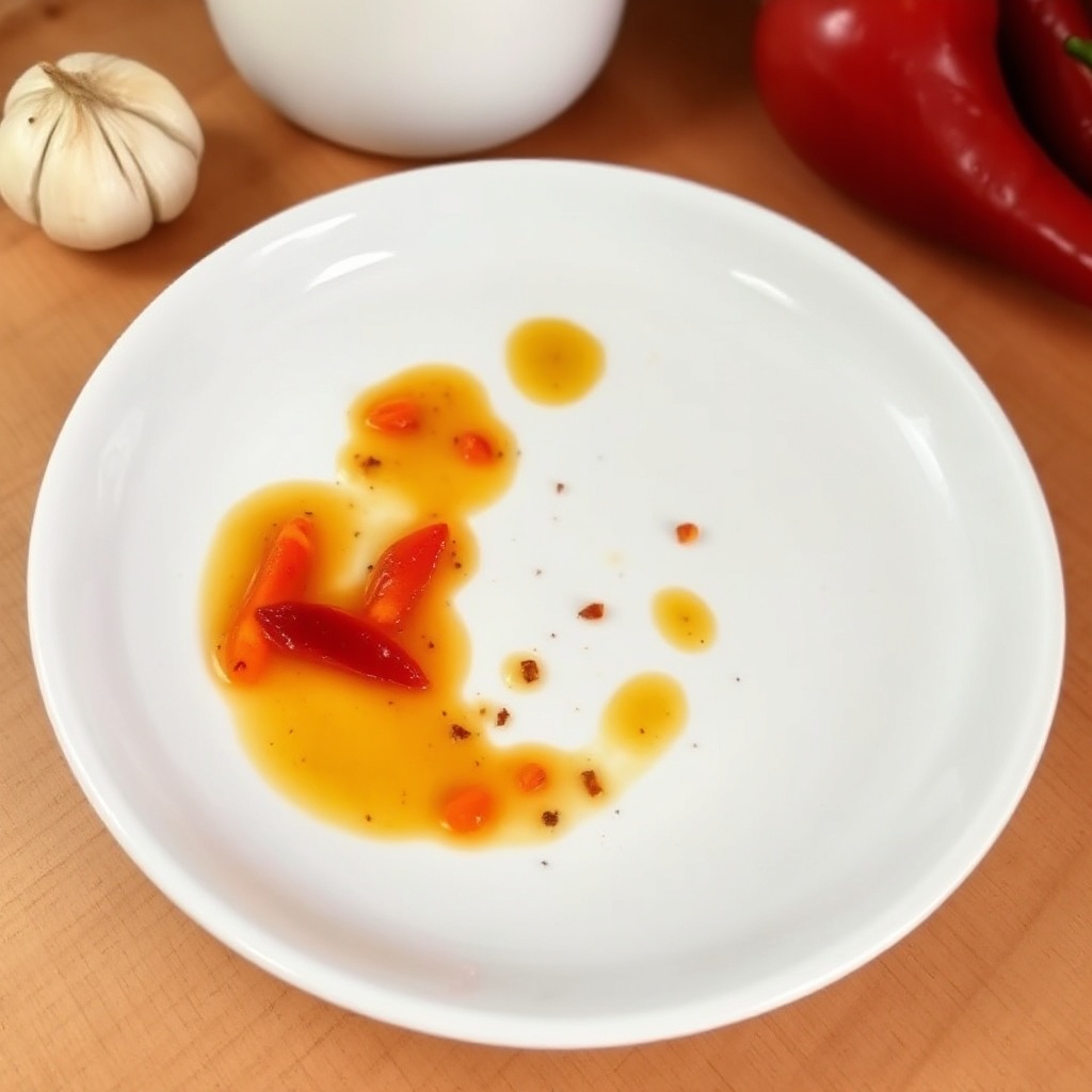 Würzige geröstete Paprika-Vinaigrette
