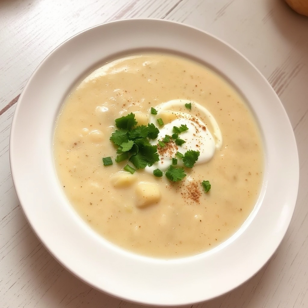 Zuppa di Patate Cremosa con un Tocco Speciale