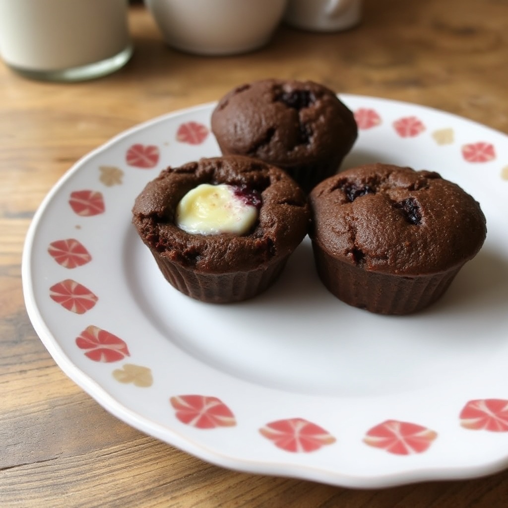 Schokoladen-Himbeer-Delight-Muffins