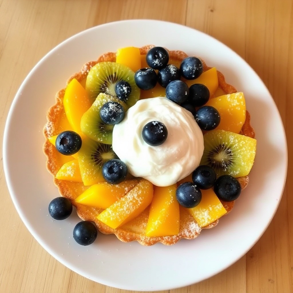 Tropische Obsttorte