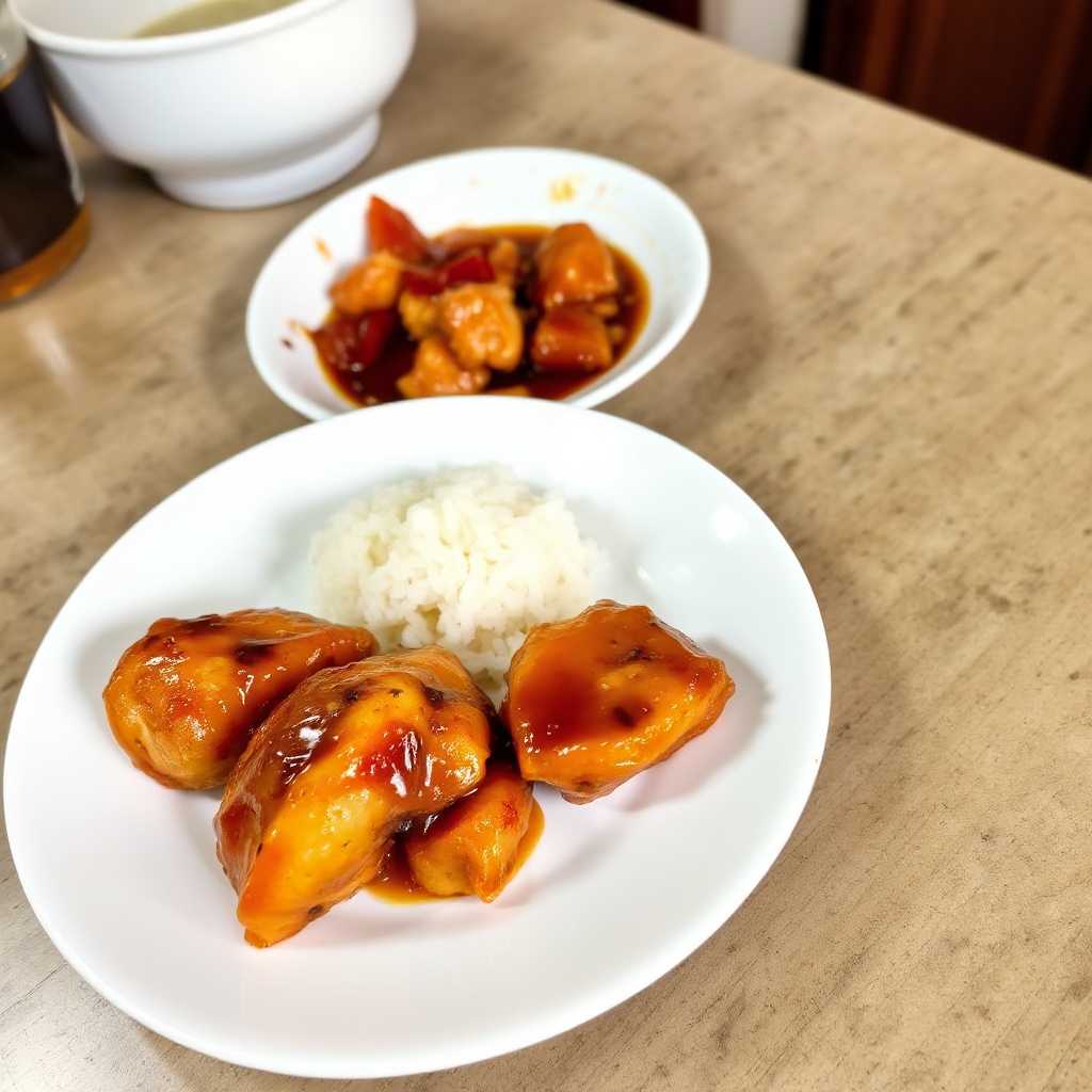 Korean-Style Sweet and Savory Chicken Bites