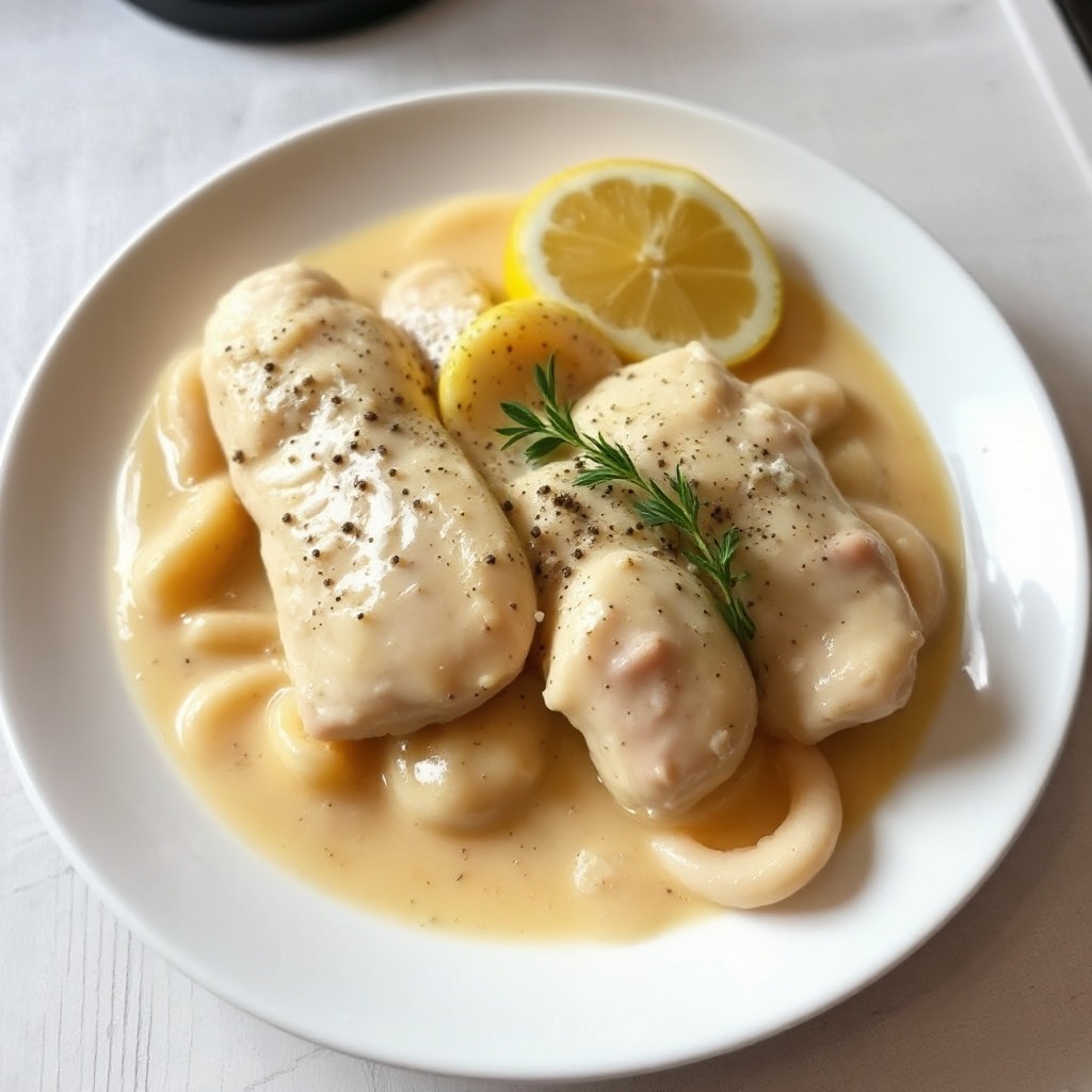 Creamy Lemon Chicken Delight