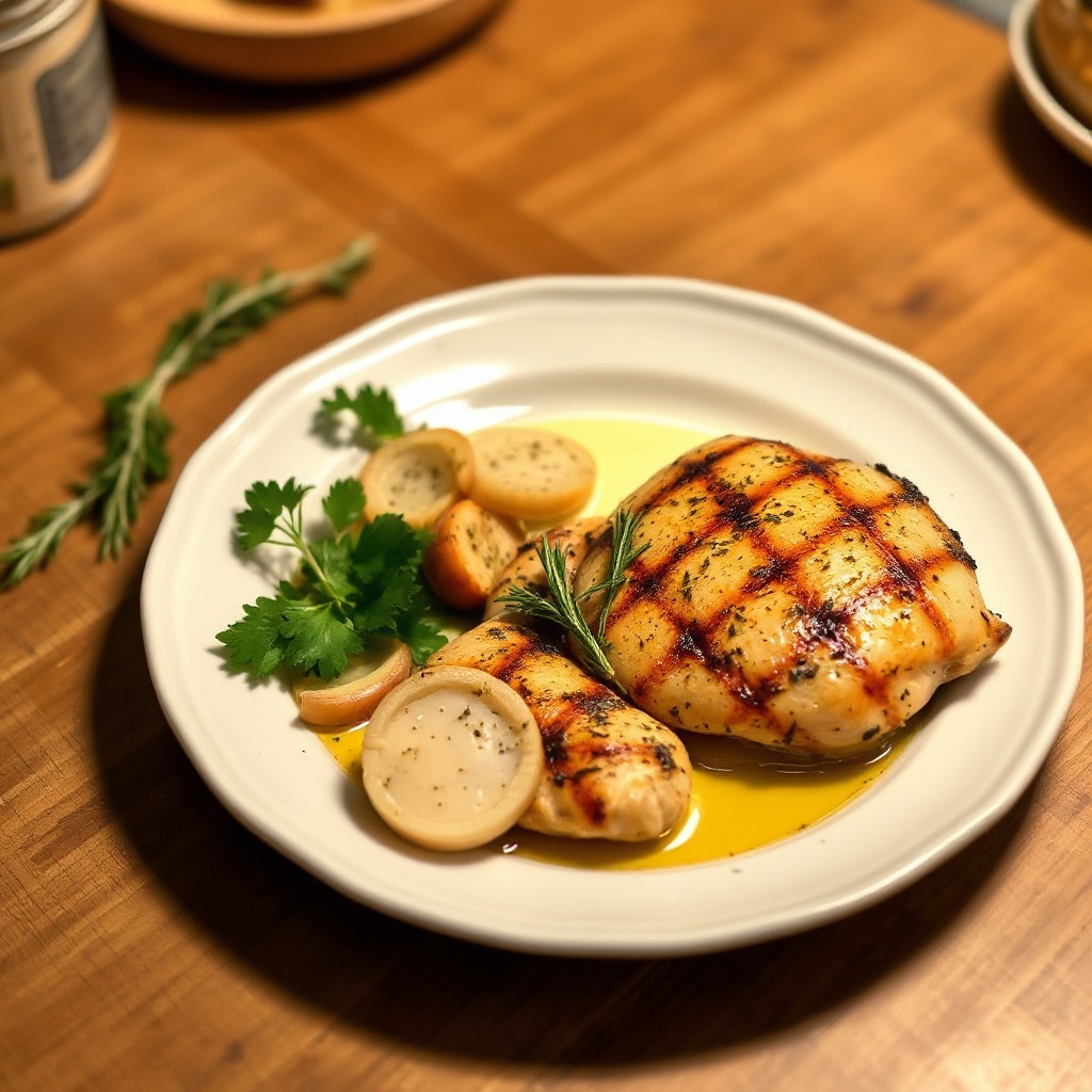 Pollo Grigliato alle Erbe Aromatiche
