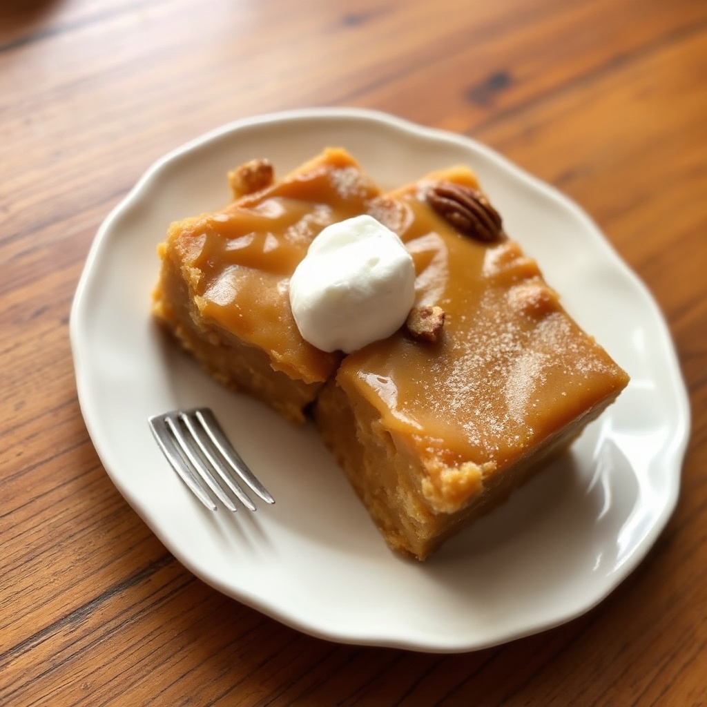 Caramel Apple Fudge Squares