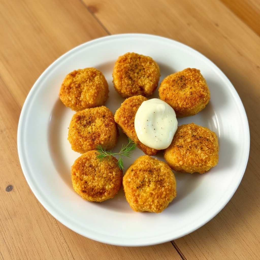 Knusprige Cajun-Fischbissen