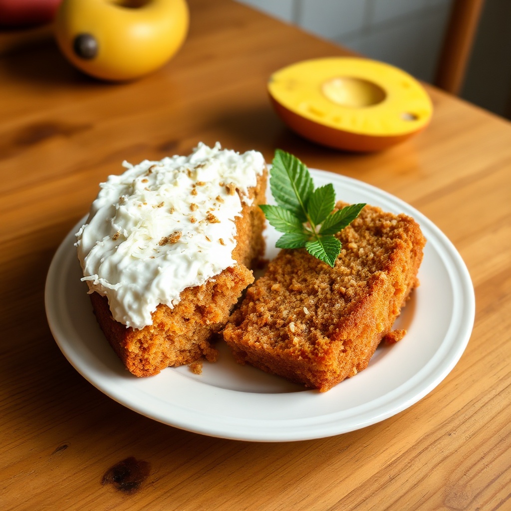 Torta Tropical di Ananas e Carote con Cocco