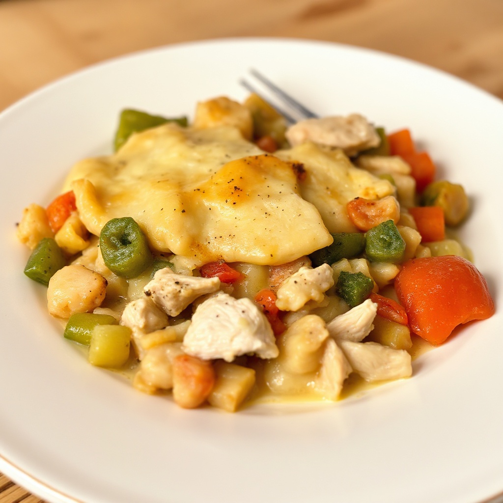 Torta di Pollo e Verdure Casalinga