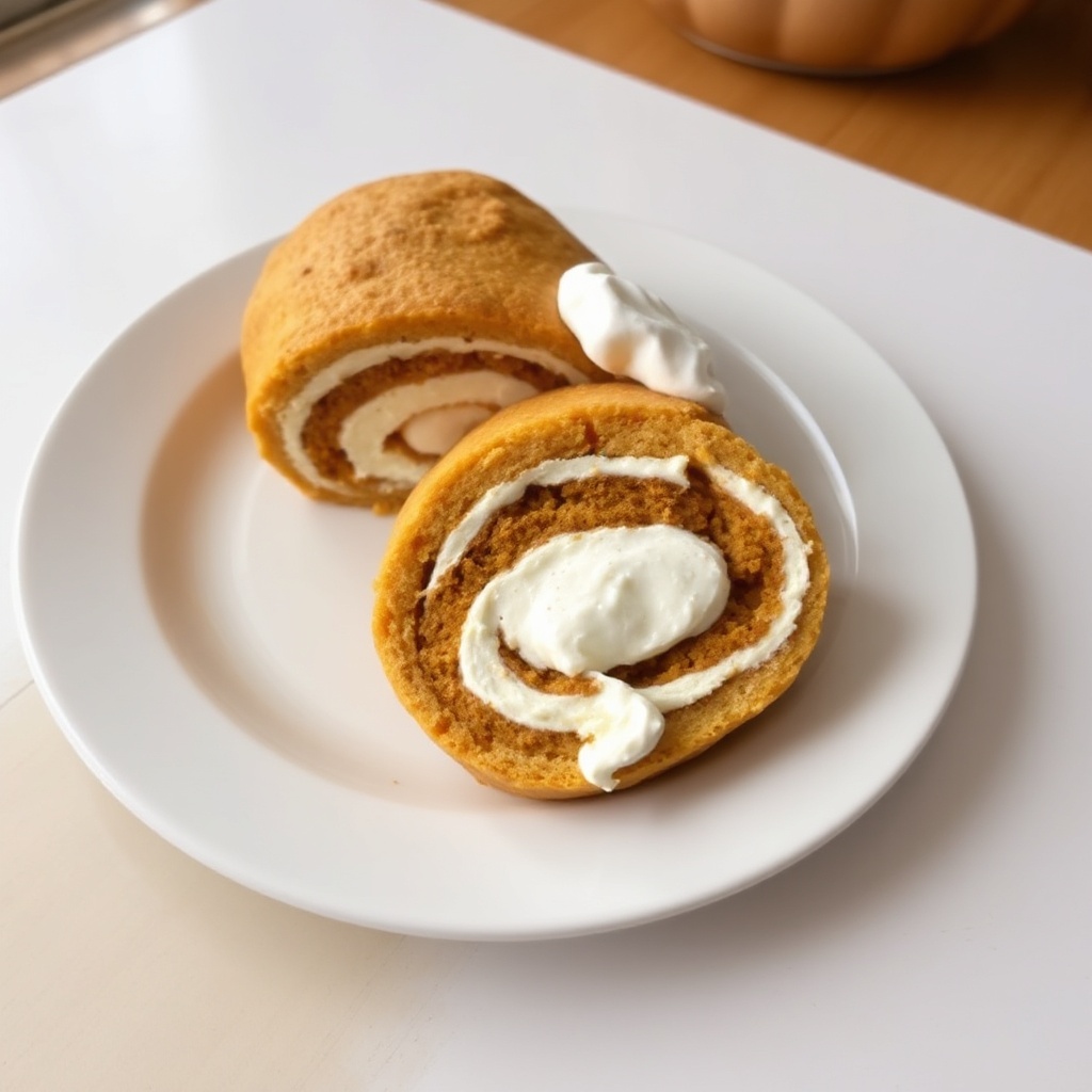 Pumpkin Cream Cheese Roll