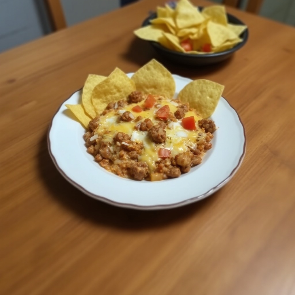 Spooky Wurst Käse Dip