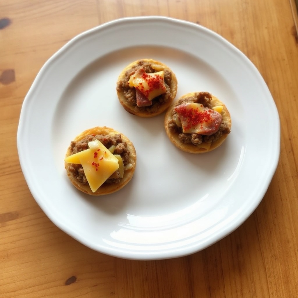 Bocconcini di Segale con Formaggio e Salsiccia